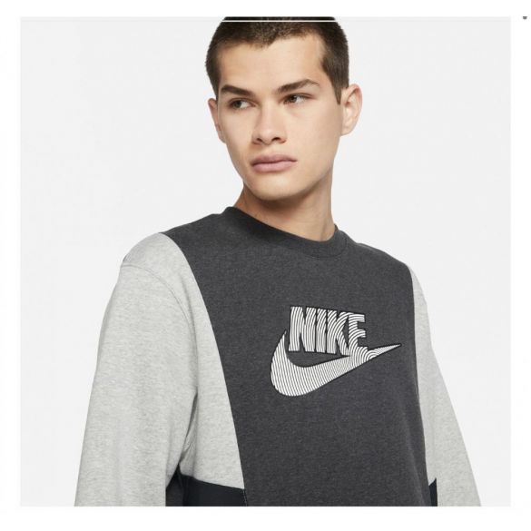 Толстовка Nike M Nsw Hybrid Flc Crew Bb DJ5075-032_image_3