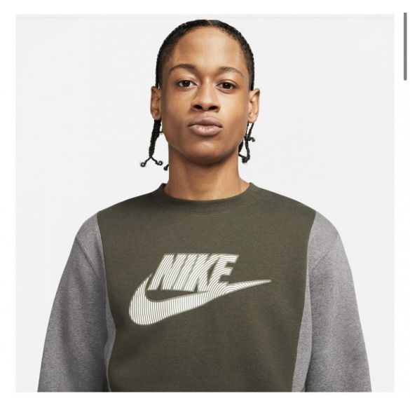 Толстовка Nike M Nsw Hybrid Flc Crew Bb DJ5075-355_image_4