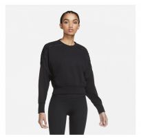Толстовка Nike Womens Cropped Fleece Training Crew Black DA0447-010_image_4