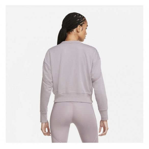 Толстовка Nike Womens Cropped Fleece Training Crew Black DA0447-531_image_2