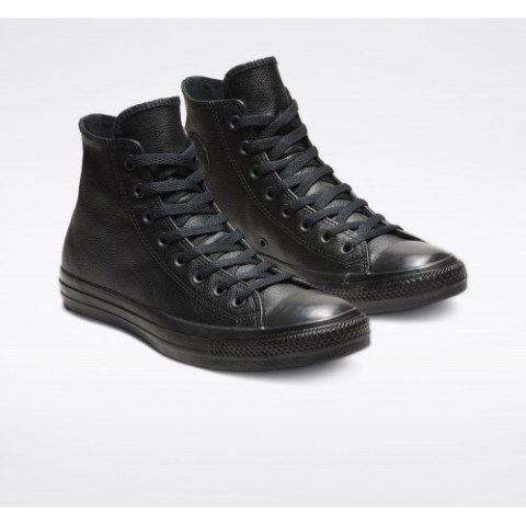 Кеди Converse Chuck Taylor All Star Leather Black Mono 135251C_image_5