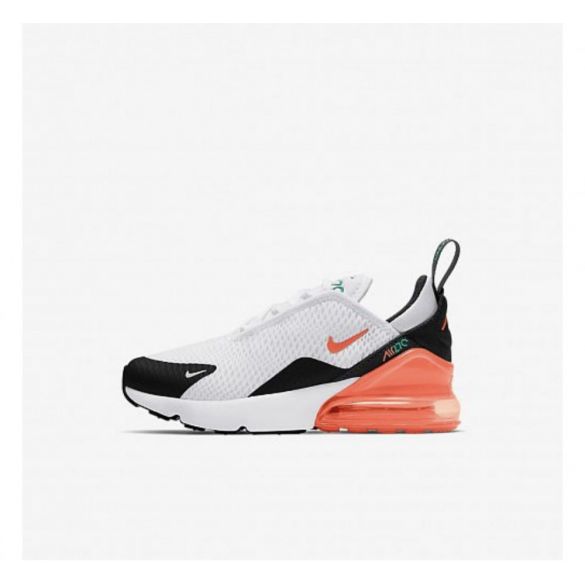 Nike air 270 white orange hotsell