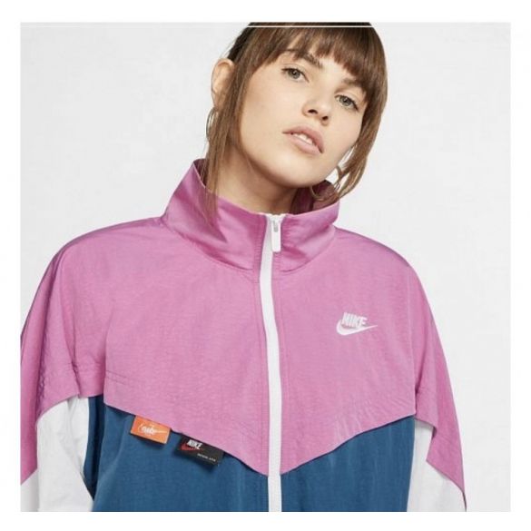 Толстовка Nike W Nsw Icn Clsh Track Jkt Wvn CJ2046-691_image_3
