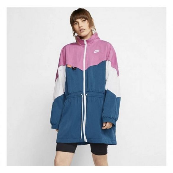 Толстовка Nike W Nsw Icn Clsh Track Jkt Wvn CJ2046-691_image_1