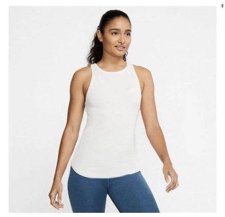 Майка жіноча Nike W Nk Yoga Luxe Rib Tank CJ3810-121
