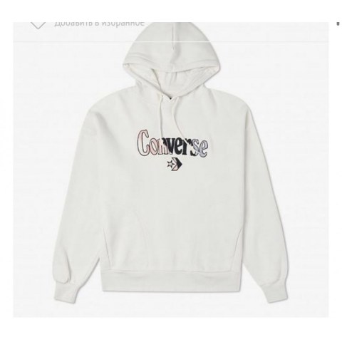 ТОЛСТОВКА CONVERSE OVERSIZED CHENILLE PATCH HOODIE 10022349-103_image_1