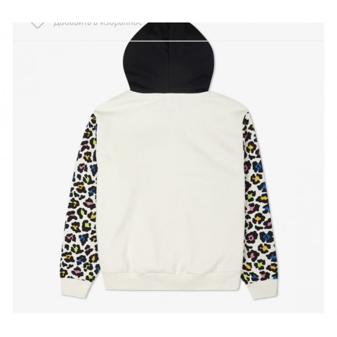 ТОЛСТОВКА CONVERSE STAND OUT LEOPARD SLEEVE GO TO HOODIE 10023080-281_image_2