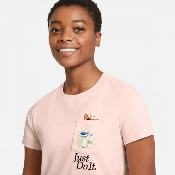 Футболка жіноча Nike W Nsw Tee Reg Ss Pkt Nature DD1462-805_image_4