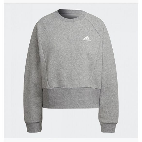 СВИТШОТ ADIDAS ESSENTIALS STUDIO SWEATSHIRT GREY HD6753_image_4