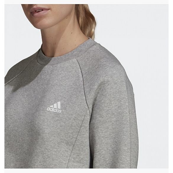 СВИТШОТ ADIDAS ESSENTIALS STUDIO SWEATSHIRT GREY HD6753_image_5