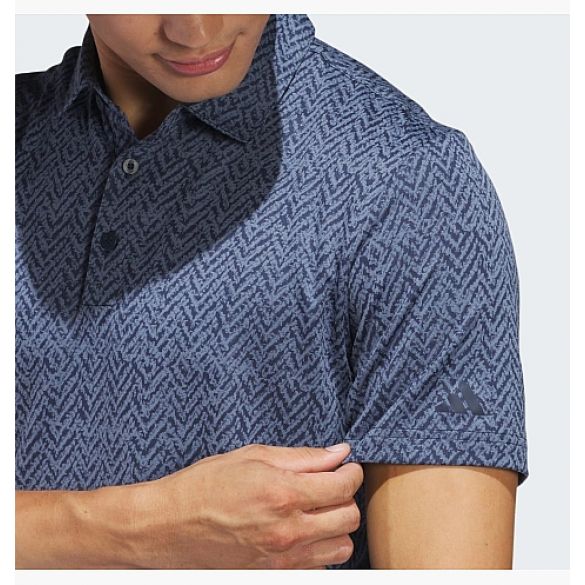 Поло Adidas Ultimate365 Jacquard Polo Shirt Blue IU4400_image_3