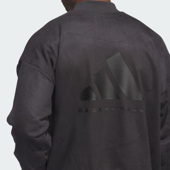 Свитшот Adidas Basketball Sueded Crew Sweatshirt IN7696_image_3