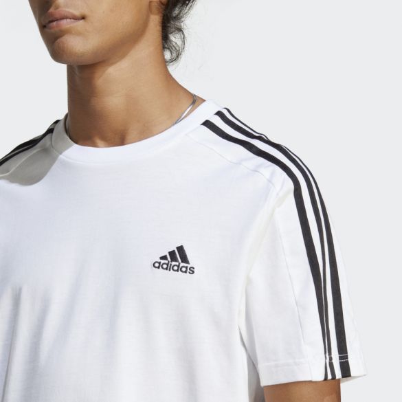 Футболка Adidas Essentials Single Jersey 3-Stripes Sportswear IC9336_image_5