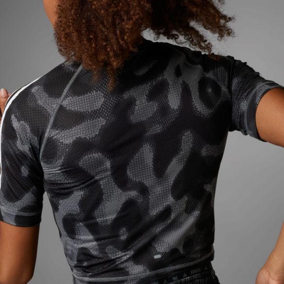 Футболка Adidas Own the Run 3-Stripes Allover Print IK5012_image_8