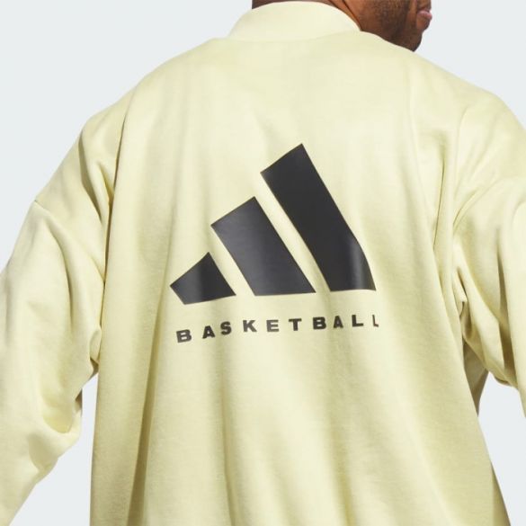 Свитшот Adidas Basketball Sueded Crew Sweatshirt  IN7697_image_5