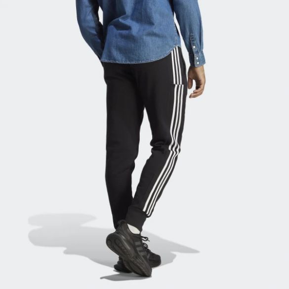 Брюки Adidas Essentials French Terry Tapered Cuff 3-Stripes HA4337_image_5