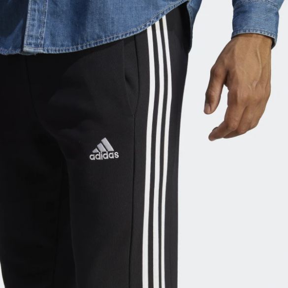 Брюки Adidas Essentials French Terry Tapered Cuff 3-Stripes HA4337_image_3