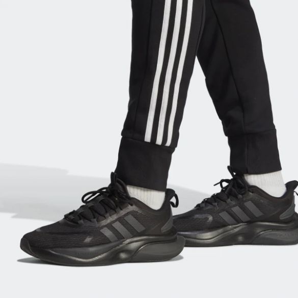 Брюки Adidas Essentials French Terry Tapered Cuff 3-Stripes HA4337_image_6
