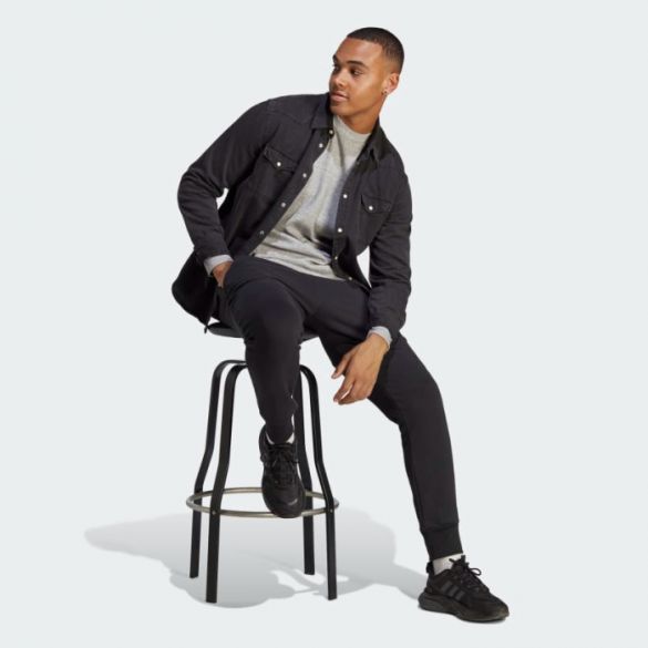 Джогери Adidas Essentials French Terry Tapered Cuff Logo HA4342_image_5