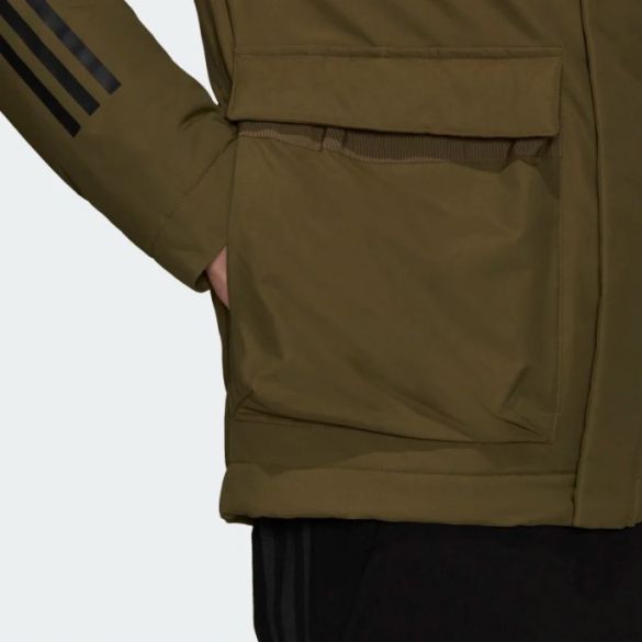 Куртка Adidas Utilitas 3-Stripes Hooded Jacket GT1691_image_7