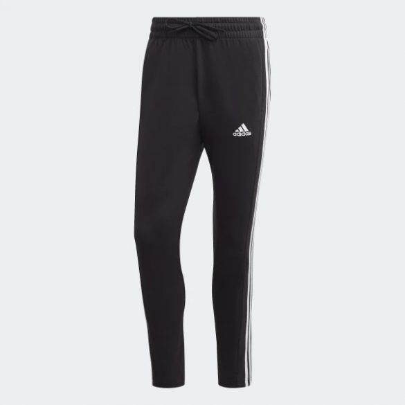 Джоггери Adidas Essentials Single Jersey Tapered Open Hem 3-Stripes IC0044_image_3