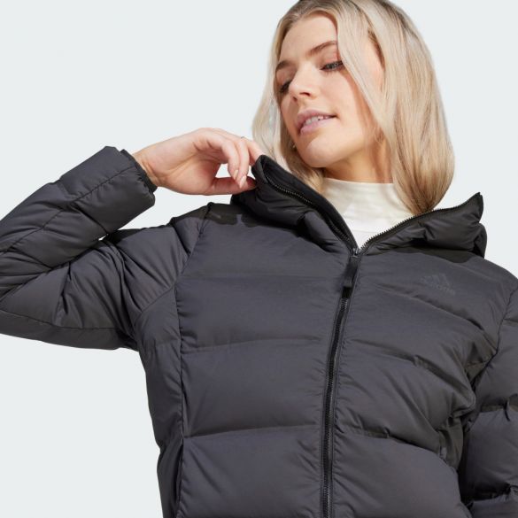 Пуховик з капюшоном Adidas Helionic Stretch IK3172_image_4