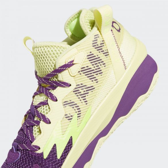 Кросівки Adidas Dame 8 Dame Time Purple Yellow GY0383_image_6
