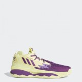 Кроссовки Adidas Dame 8 Dame Time Purple Yellow GY0383_image_1