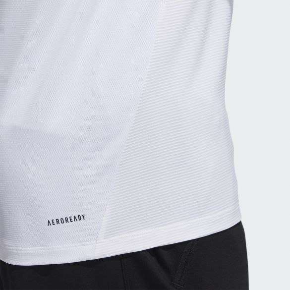 Мужская беговая футболка Adidas Primeblue Aeroready 3 Stripes H16877_image_6