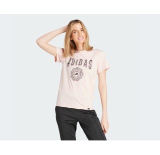 Футболка жіноча Adidas Pink Collegiate Graphic Tee IZ1158