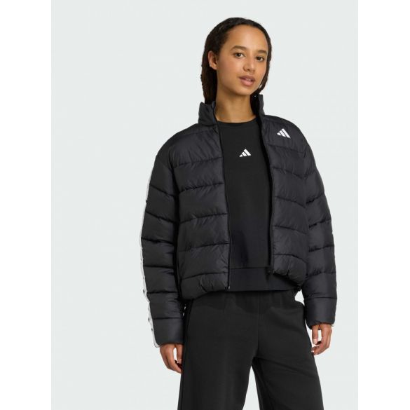 Жіноча чорна куртка Adidas Essentials Climawarm 3-Stripes JM8421_image_4