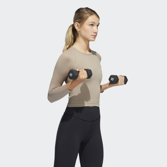 Укорочений лонгслів Adidas Formotion Performance HI5424_image_3