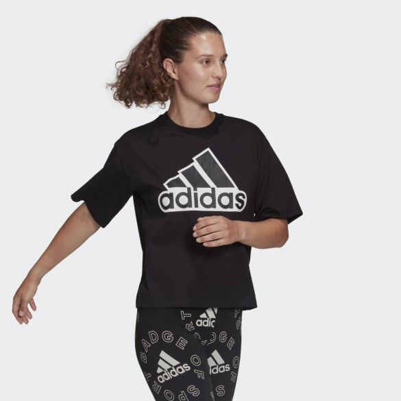 Футболка Adidas Essentials Logo Boxy Sportswear HC9189_image_6