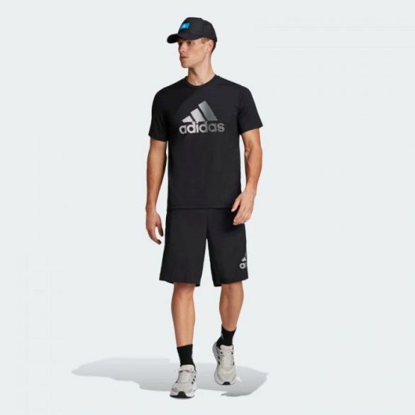 Футболка Adidas Aeroready Designed To Move Sport Logo Tee Black Hf7212_image_7