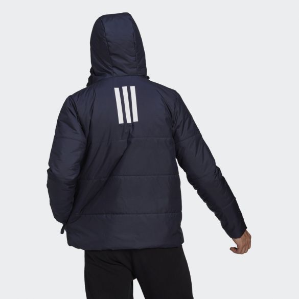 Утепленная куртка с капюшоном Adidas BSC 3-Stripes Sportswear HG6270_image_2