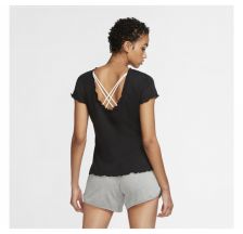 Футболка NIKE YOGA CORE CN LAYER VNR SS TOP CU5383-010