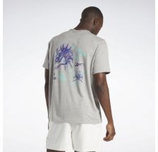 Футболка Reebok Basketball Court Top T-Shirt Grey IA2419