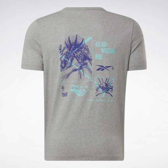 Футболка Reebok Basketball Court Top T-Shirt Grey IA2419_image_3