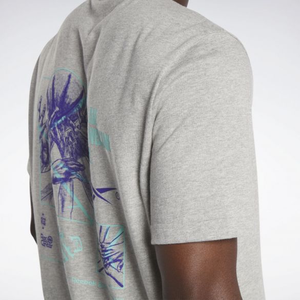 Футболка Reebok Basketball Court Top T-Shirt Grey IA2419_image_6