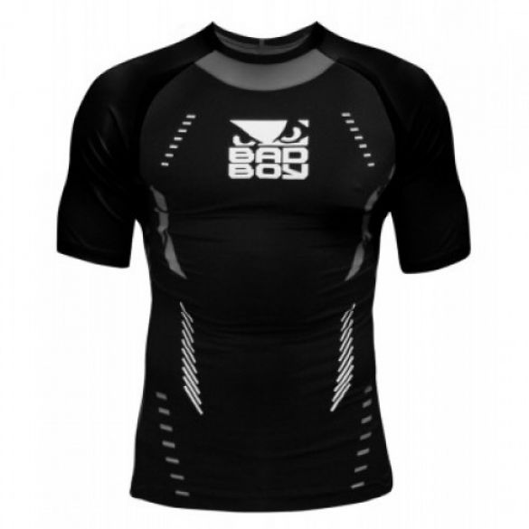 Рашгард с коротким рукавом Bad Boy Sphere Black/Grey _image_1