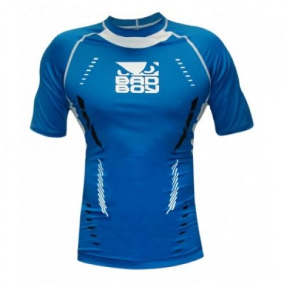 Рашгард з коротким рукавом Bad Boy Sphere Blue / White_image_1