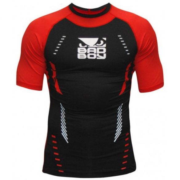 Рашгард с коротким рукавом Bad Boy Sphere Black/Red _image_1