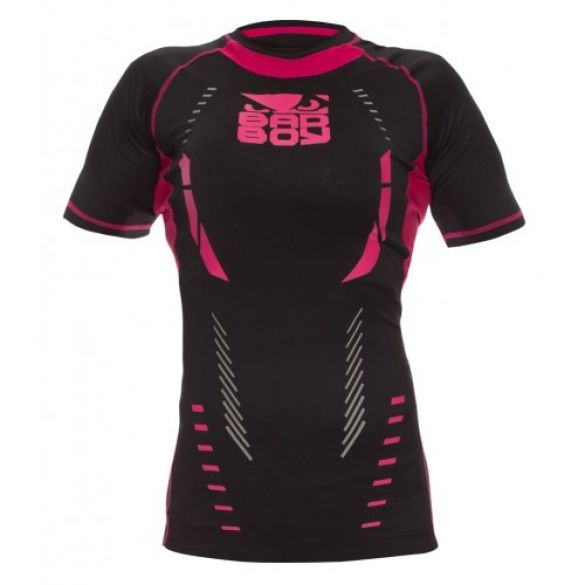 Рашгард женский Bad Boy Sphere Black/Pink _image_1