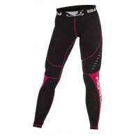 Компресійні штани жіночі Bad Boy Leggings Black / Pink