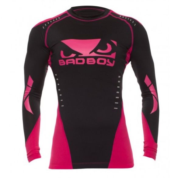 Рашгард женский с длинным рукавом Bad Boy Sphere Black/Pink_image_1
