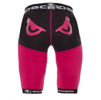 Компресійні шорти жіночі Bad Boy Compression Shorts Black / Pink_image_3