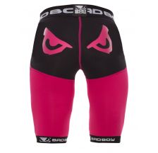 Компресійні шорти жіночі Bad Boy Compression Shorts Black / Pink