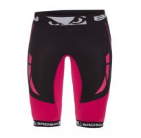 Компресійні шорти жіночі Bad Boy Compression Shorts Black / Pink_image_3