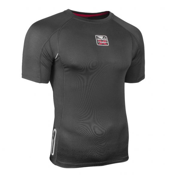 Рашгард с коротким рукавом Bad Boy X-train Black _image_4