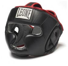 Боксерский шлем Leone Full Cover Black 500024